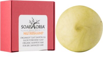 Soaphoria Hair Care Champú orgánico sólido para cabello seco y dañado