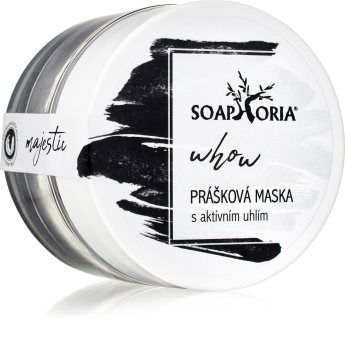Soaphoria Organic maschera detergente con carbone attivo in polvere