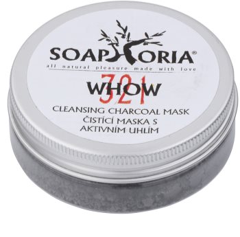 Soaphoria Organic čistiaca maska s aktívnym uhlím v prášku