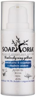 Soaphoria Royal Cream gel-crema para ojos con efecto revitalizante e iluminador con efecto frío