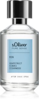 s.Oliver Pure Sense spray après-rasage pour homme