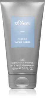 s.Oliver Follow Your Soul Men sprchový gel a šampon 2 v 1 pro muže