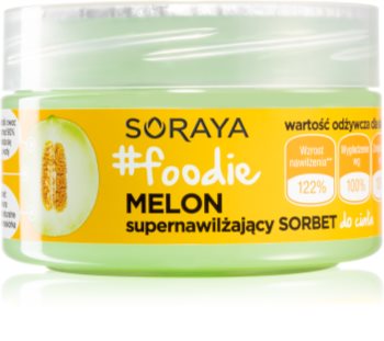 Soraya #Foodie Melon intensyviai drėkinantis gelis kūnui