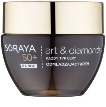 Soraya Art & Diamonds crema de noche rejuvenecedora con polvo de diamante