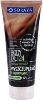 Soraya Body Diet 24 zeštíhlující balzám pro zpevnění pokožky