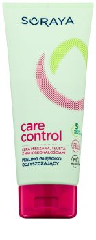Soraya Care & Control Rengörande gel, skrubb och ansiktsmask för fet och blandhud