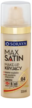 Soraya Max Satin base de maquillaje cubre imperfecciones SPF 6