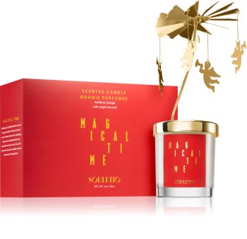 Souletto Magical Time Vanilla & Orange vela perfumada com carrossel