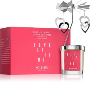 Souletto Lovely Time Orange & Lavender candela profumata