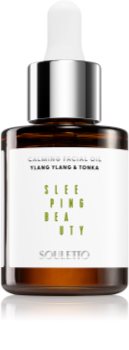 Souletto Ylang Ylang & Tonka Calming Facial Oil nährendes Öl für die Haut für die Nacht