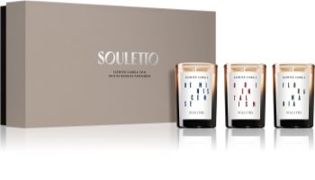 Souletto Scented Candle Trio Geschenkset