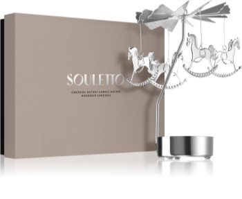 Souletto Carousel Rotary Candle Holder metalni svijećnjak za lučice (Carousel Horse)