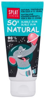 Splat Junior So' Natural pasta de dinti pentru copii de la 6 la 11 ani