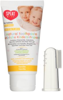 Splat Baby Pastă de dinți naturală pentru copii cu perie de masaj