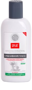 Splat Professional White Plus elixir bocal para um branqueamento suave e proteção do esmalte