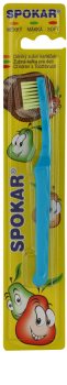 Spokar Kids escova de dentes para crianças soft