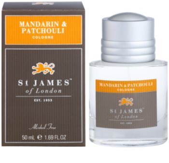 St. James Of London Mandarin & Patchouli agua de colonia para hombre 50 ml
