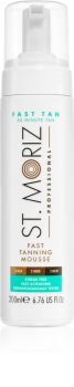 St. Moriz Self Tanning spumă autobronzantă pentru un bronz rapid