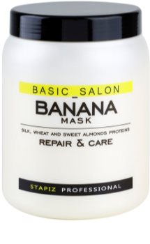 Stapiz Basic Salon Banana obnovitvena maska za poškodovane lase