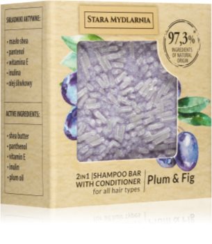 Stara Mydlarnia Plum and Fig shampoing et après-shampoing 2 en 1