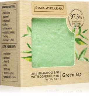 Stara Mydlarnia Green Tea shampoing et après-shampoing 2 en 1