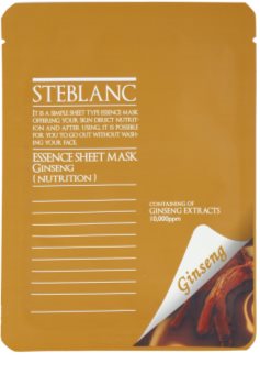 Steblanc Essence Sheet Mask Ginseng Nourishing and Recovering Face Mask