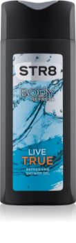 STR8 Live True gel de duche para homens