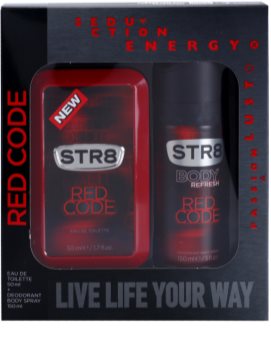 STR8 Red Code dárková sada II. pro muže