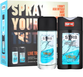 STR8 Live True lote de regalo IV. para hombre