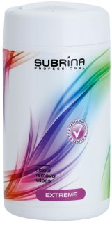 Subrina Professional Colour Extreme почистващи кърпички за премахване на боя от лицето
