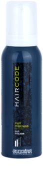 Subrina Professional Hair Code Curl Mistress espuma fijadora para cabello ondulado