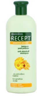 Subrina Professional Recept Sensitive Action champô anticaspa para o couro cabeludo sensível