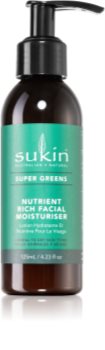 Sukin Super Greens leichte feuchtigkeitsspendende Creme mit nahrhaften Effekt