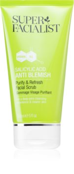 Super Facialist Salicylic Acid Anti Blemish sanftes Reinigungs-Peeling für fettige und problematische Haut