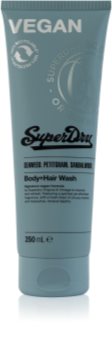 Superdry Pacific gel de banho para corpo e cabelo para homens