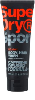 Superdry RE:start sprchový gél na telo a vlasy pre mužov