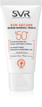 SVR Sun Secure mineralisierende tonisierende Creme für normale Haut und Mischaut SPF 50+