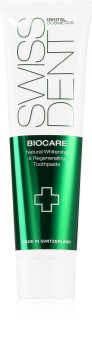 Swissdent Biocare Wellness regeneráló és fogvilágosító fogkrém