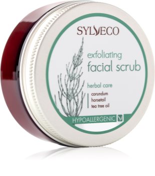 Sylveco Face Care Gesichtspeeling für das Verfeinern der Poren und ein mattes Aussehen der Haut