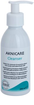 Synchroline Aknicare gel de limpeza para reduzir a produção do sebo em peles acneicas