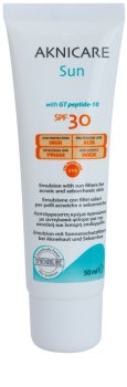 Synchroline Aknicare Sun opalovací emulze na aknózní a seboroickou pleť SPF 30