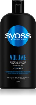 Syoss Volume Violet Rice șampon cu efect de volum pentru părul fin