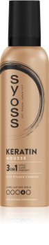 Syoss Keratin mousse fixante à la kératine