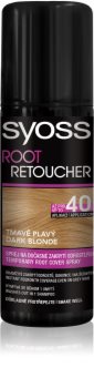 Syoss Root Retoucher coloração para cobrir as raízes em spray