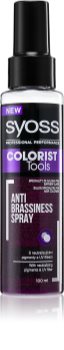 Syoss Colorist Tools spray anti-jaunissement