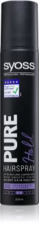 Syoss Pure Hold лак за коса със силна фиксация