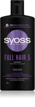 Syoss Full Hair 5 shampoo per capelli fini per volume e vitalità