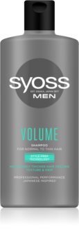 Syoss Men Volume Shampoo für mehr Haarvolumen bei feinem Haar für Herren