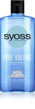 Syoss Pure Volume objemový micelární šampon
