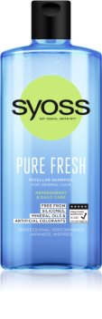Syoss Pure Fresh Virkistävä Miselli Hiustenpesuaine